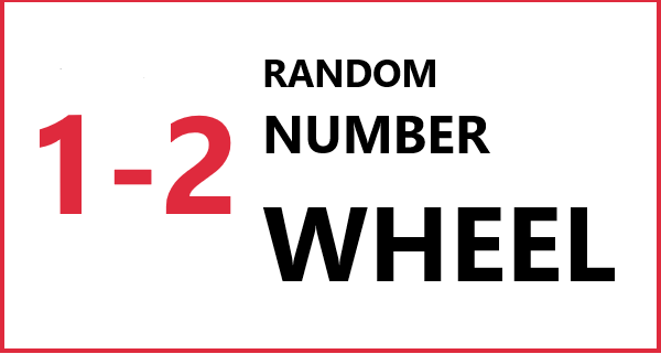 1 or 2 random wheel