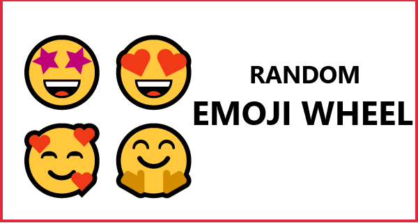 Emoji Wheel 🤩 - Random Wheel Spinner